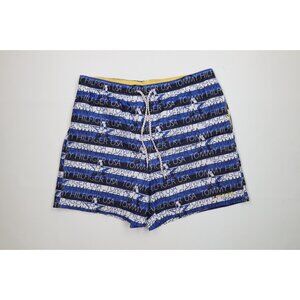 Vintage 90s Tommy Hilfiger Mens 2XL Spell Out Stars Striped Lined Shorts Trunks